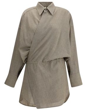 Petar Petrov Shirt Dresses - Gris