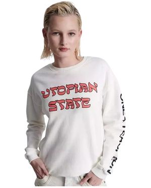 One Teaspoon Sweatshirts - White