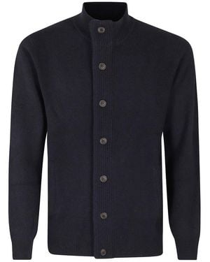 Barbour Truien & Vesten ,Blauw ,Wol Cardigan Fullzip Lana