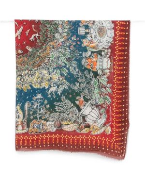 Faliero Sarti Winter Scarves - Verde