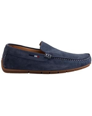 U.S. POLO ASSN. Suède Loafers - Blauw