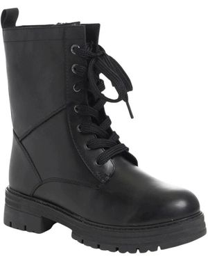 Marco Tozzi Lace-Up Boots - Negro