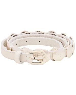 Golden Goose Belts - White