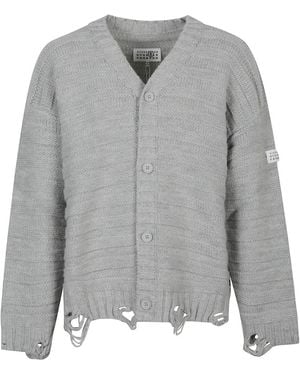 MM6 by Maison Margiela Cardigans - Grey