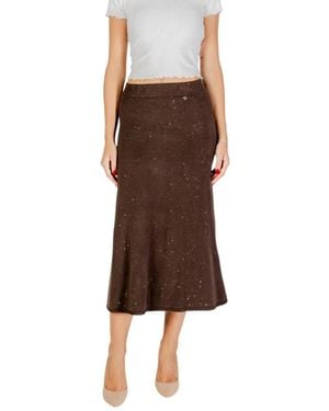 Liu Jo Midi Skirts - Bruin