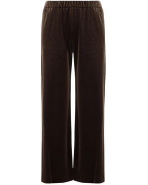 F.it Wide Trousers - Marrón