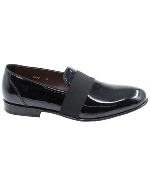 Green George Loafers - Black