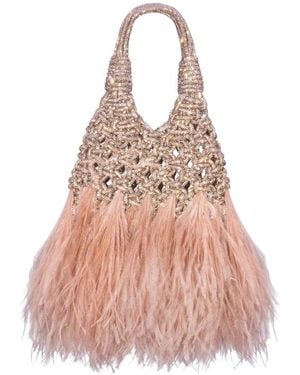 HIBOURAMA Handbags - Pink