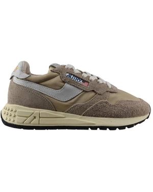 Autry Schoenen ,Katoen Reelwind Low Sneakers - Grijs