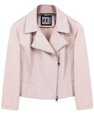 Montereggi Leather Jackets - Pink