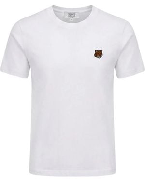 Maison Kitsuné T-Shirts - White