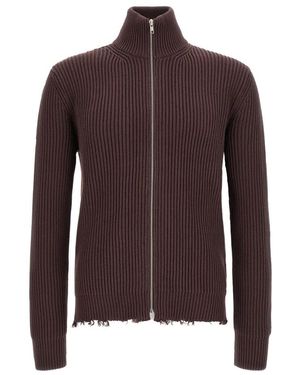 MM6 by Maison Margiela Cardigans - Brown