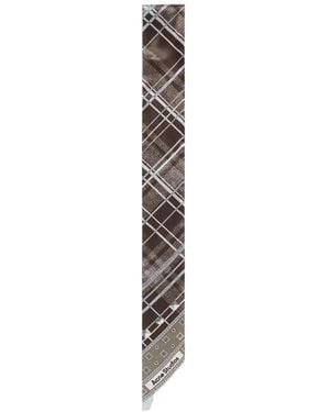 Acne Studios Silky Scarves - Metallizzato