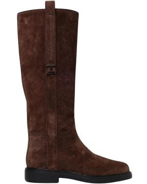 Tod's High Boots - Brown