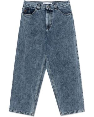 POLAR SKATE Big Boy Pants Heavy Washed - Blau