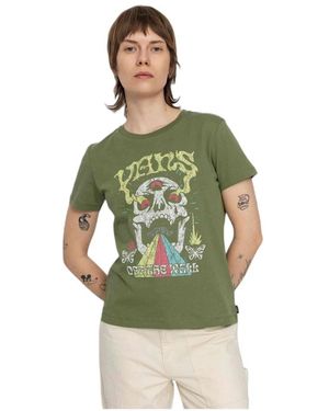 Vans T-Shirt Met Korte Mouwen - Groen