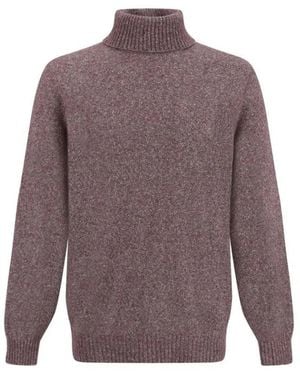 Brunello Cucinelli Cashmere Knitwear - Paars