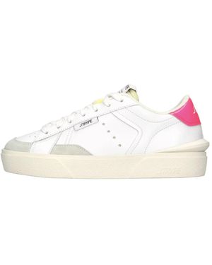 Strype Schoenen ,Wit ,Leer Sneakers