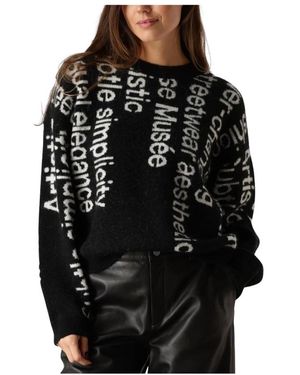 Copenhagen Muse Round-Neck Knitwear - Zwart