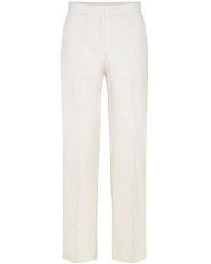 J.Lindeberg Straight Trousers - Bianco