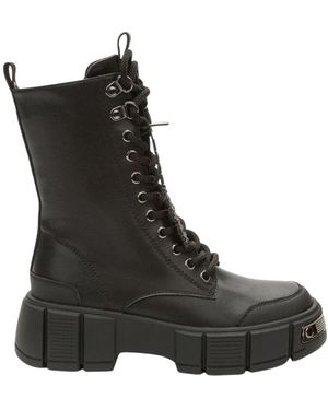 KEDDO Lässige Geschlossene Stiefeletten - Schwarz