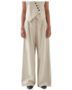 Alohas Wide Trousers - Neutro