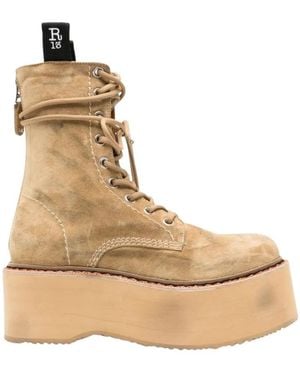 R13 Double Stack Boots - Natur