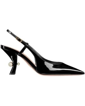 Dior Eleganti tacchi es slingback - Nero