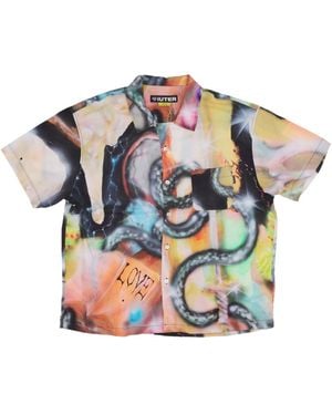 Iuter Short Sleeve Shirts - Blue