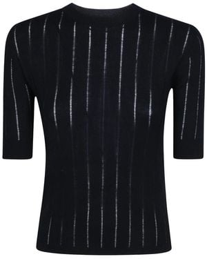 Max Mara Round-Neck Knitwear - Negro
