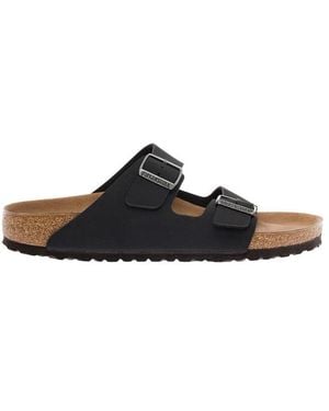 Birkenstock Arizona Vegan Leather Sandals - Black