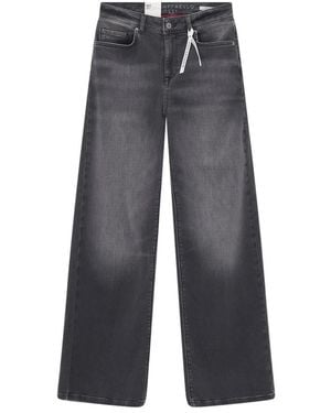 RAFFAELLO ROSSI Wide Jeans - Grijs
