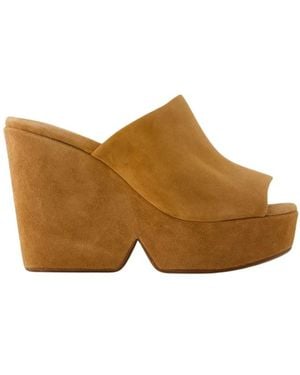 Robert Clergerie Wedges - Brown