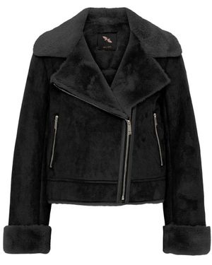 Btfcph Faux Fur Bonded Jas - Zwart