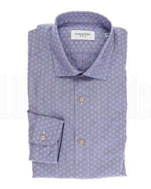 Tintoria Mattei 954 Casual Shirts - Purple