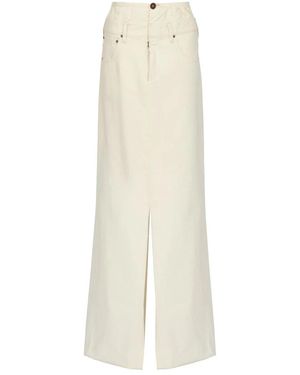Maison Margiela Maxi Skirts - Natural