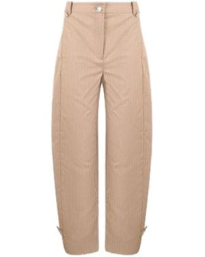 Ganni Wide Trousers - Neutro