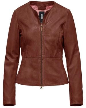 Bomboogie Leather Jackets - Brown