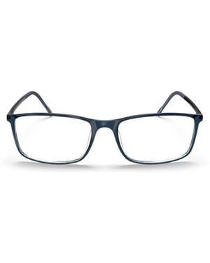 Silhouette Spx Illusion Zonnebril Met Volledig Montuur - Blauw