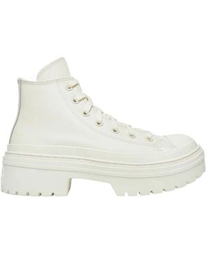 Converse Lace-Up Boots - White