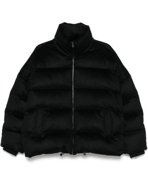 Soft Goat Down Jackets - Negro