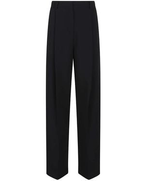 Elisabetta Franchi Wide Trousers - Black
