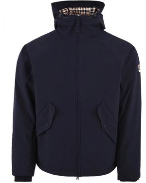 Aquascutum Winter Jackets - Blue