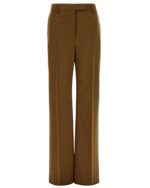 Ferragamo Broeken ,Bruin ,Leer Soyseed Straight Broeken