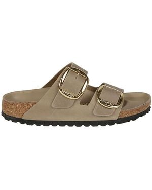 Birkenstock Sliders - Brown