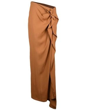 Dries Van Noten Maxi Skirts - Marrone