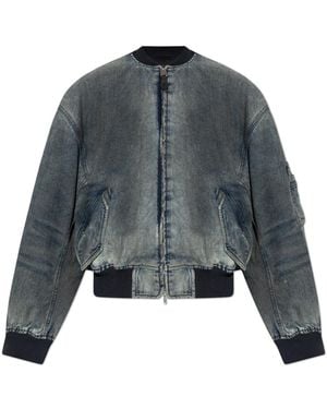 Balenciaga Denim Jackets - Grey