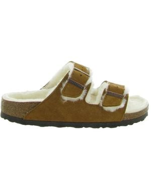 Birkenstock Sliders - Green