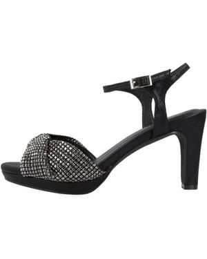 Menbur High Heel Sandals - Negro
