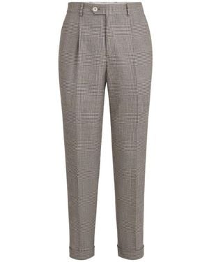 Brunello Cucinelli Suit Trousers - Grijs
